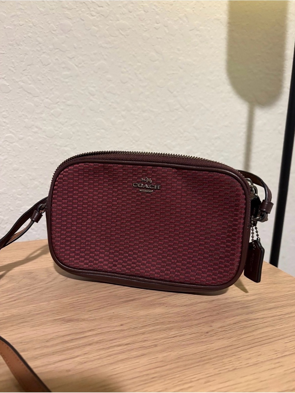 Coach Burgundy Crossbody Bag